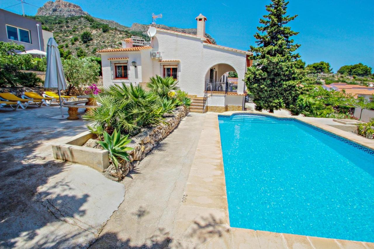Laura-29A - Pretty Holiday Property With Garden And Private Pool In Calpe Eksteriør billede