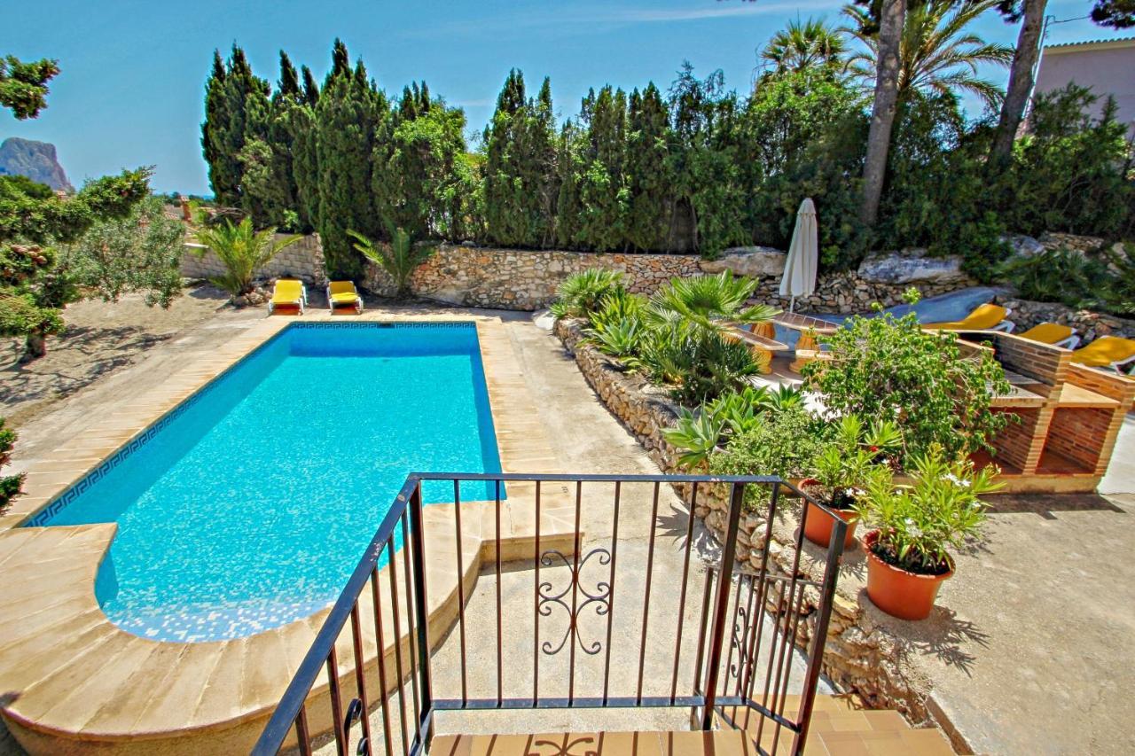 Laura-29A - Pretty Holiday Property With Garden And Private Pool In Calpe Eksteriør billede