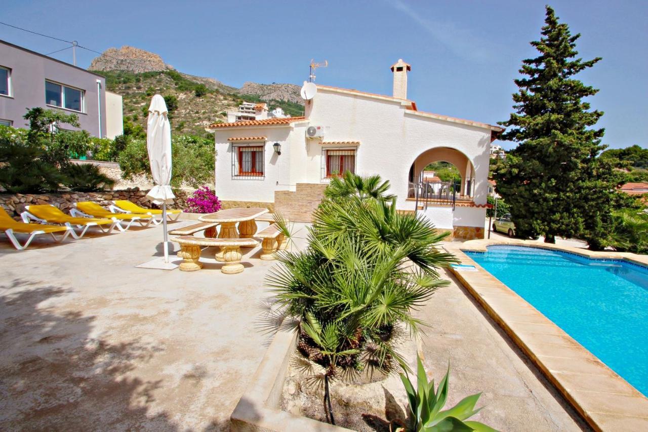 Laura-29A - Pretty Holiday Property With Garden And Private Pool In Calpe Eksteriør billede